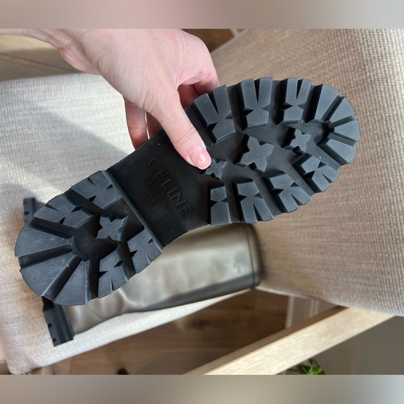 Celine Leather Rain Boots - Picture 2 of 10